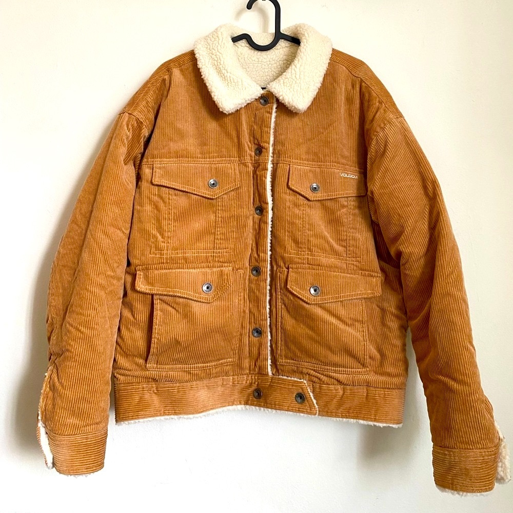 Volcom Sherpa Reversible Corduroy Jacket